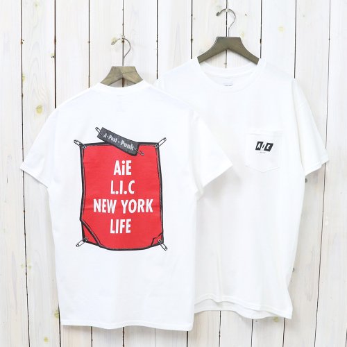 AiES/S Pocket Tee-Post Punk(White)