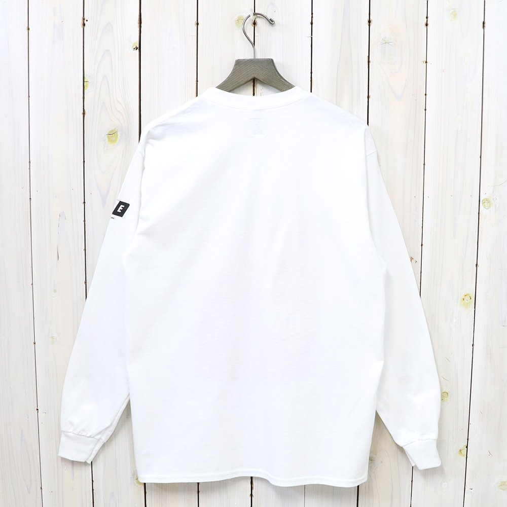 AiE (エーアイイー)『L/S Pocket Tee-Post Punk』(White) - REGGIE