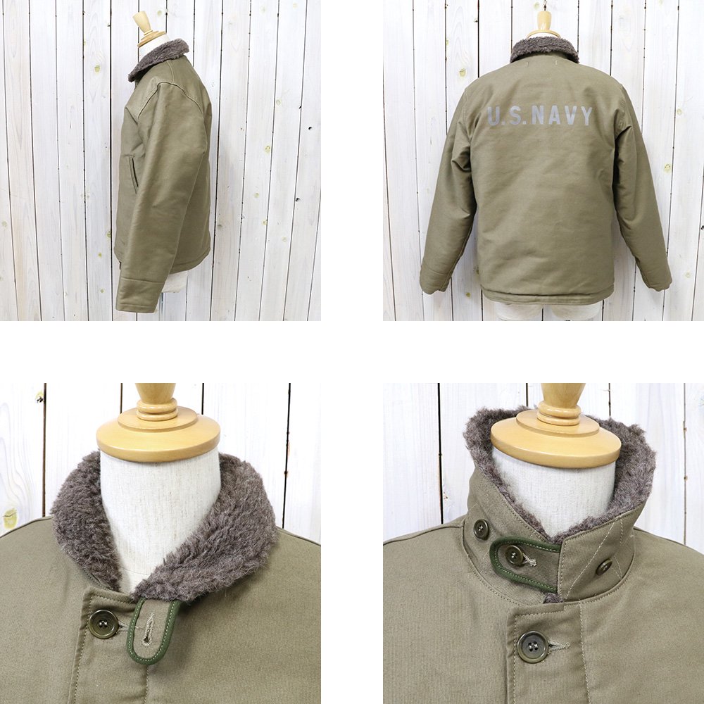 WAREHOUSE (ウエアハウス)『Lot 2181 NAF 1168 N-1 WINTER JACKET KHAKI (NXs-1404)プリント有』(KHAKI) - REGGIE ショップ 通販