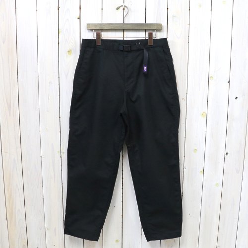 THE NORTH FACE PURPLE LABELStretch Twill Wide Tapered Pants(Black)