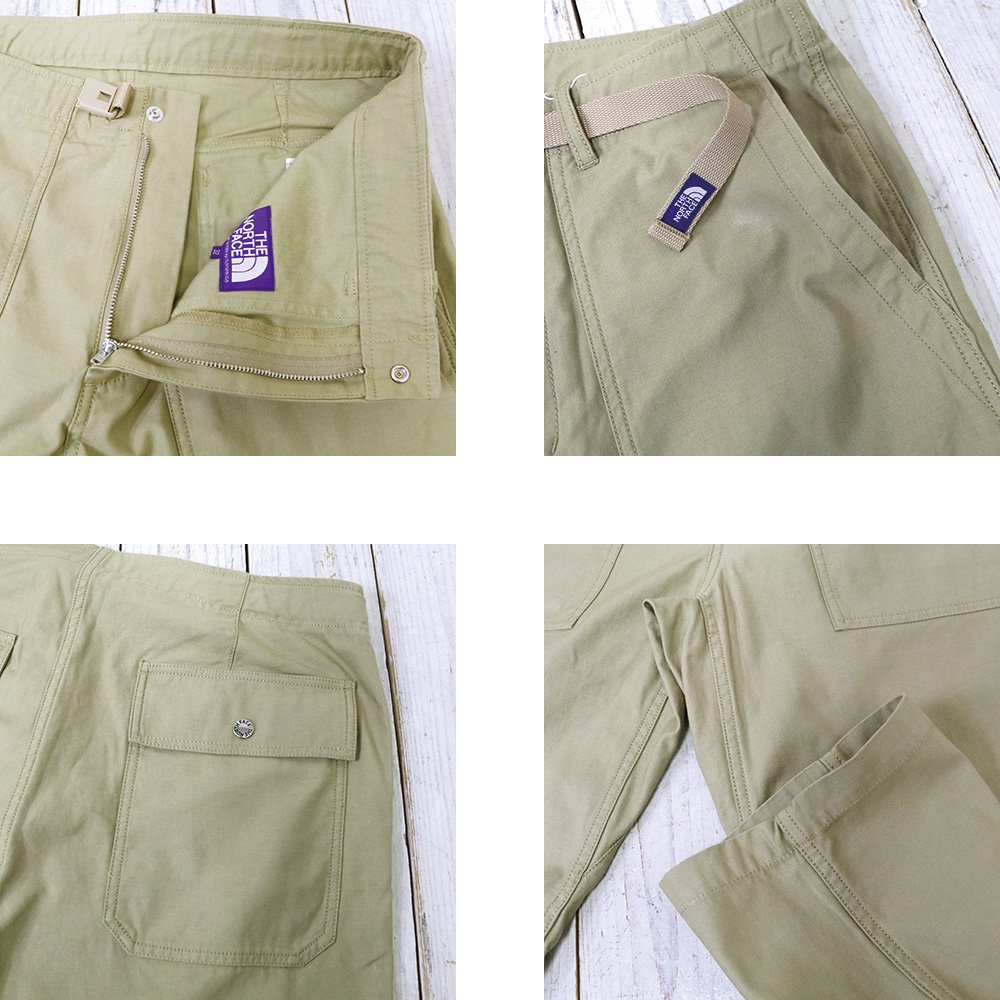 THE NORTH FACE PURPLE LABEL (ザ ノースフェイスパープルレーベル)『Field Baker Pants』(Beige) -  REGGIE ショップ 通販