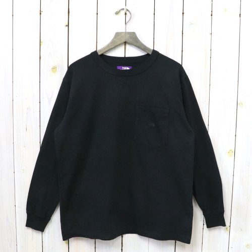 THE NORTH FACE PURPLE LABEL7oz L/S Pocket Tee(Black)