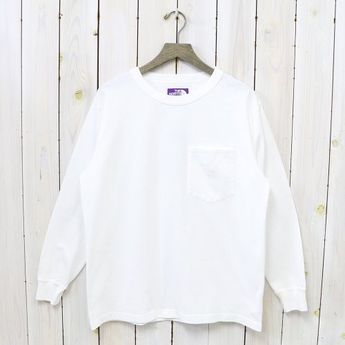 THE NORTH FACE PURPLE LABEL7oz L/S Pocket Tee(Off White)