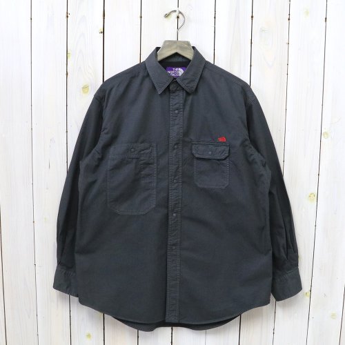 THE NORTH FACE PURPLE LABEL『Lightweight Twill Big Work Shirt』(Charcoal)