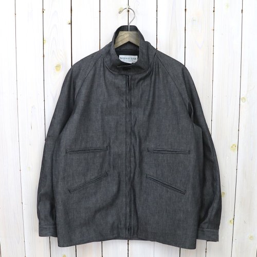 SASSAFRAS (ササフラス)『WHEEL BARROW JACKET(6.5oz DENIM)』(BLACK