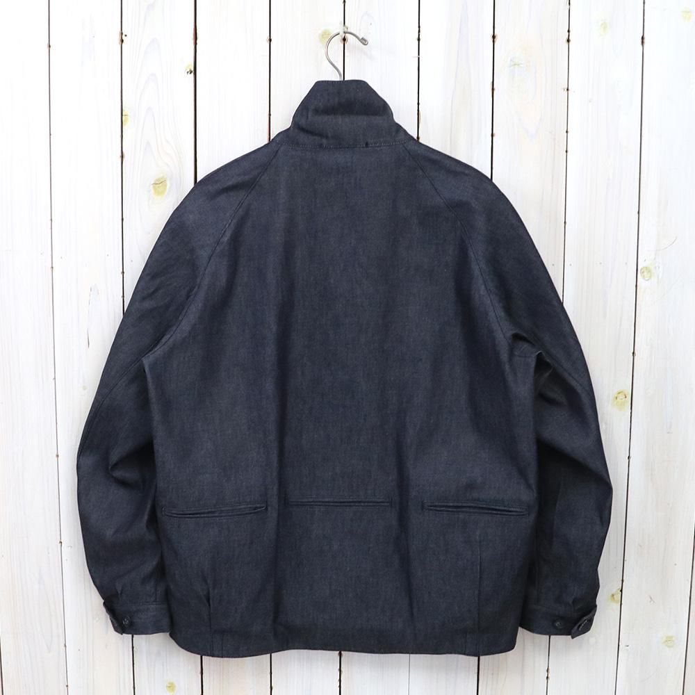 ササフラス　wheel barrow jacket L デニム SASSAFRAS『WHEEL BARROW JACKET(6.5oz DENIM)』(BLACK
