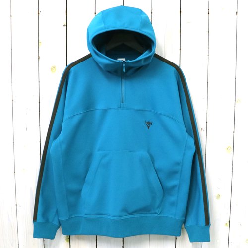 SOUTH2 WEST8Trainer Hoody-Poly Smooth(Turquoise)