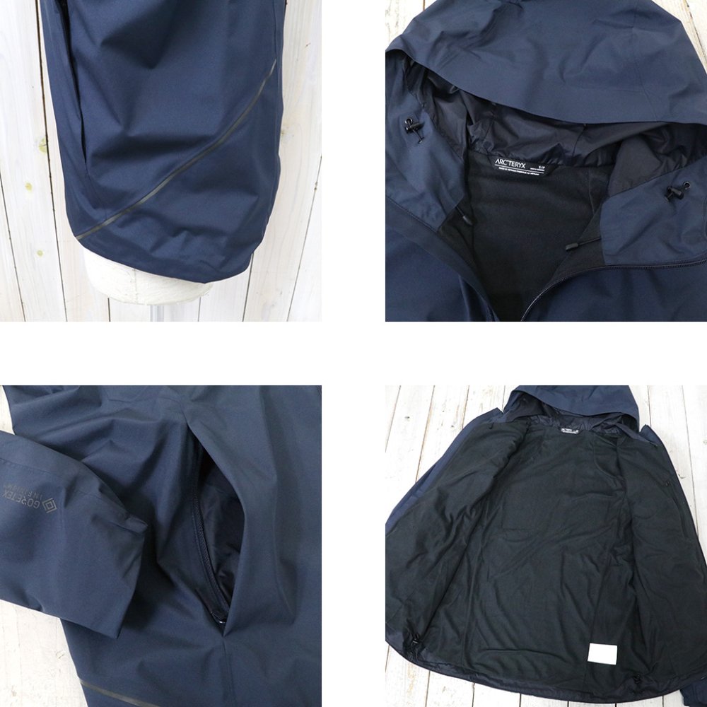 ARC'TERYX Solano Hoody Black Sapphire S - zuse.com