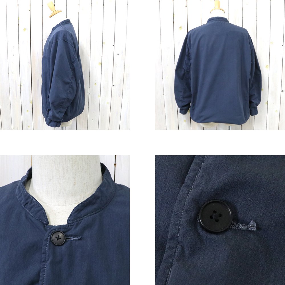 nanamica (ナナミカ)『Band Collar Jacket』(Marine Navy) - REGGIE