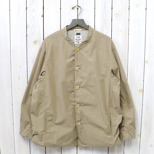 nanamicaBand Collar Jacket(Camel)