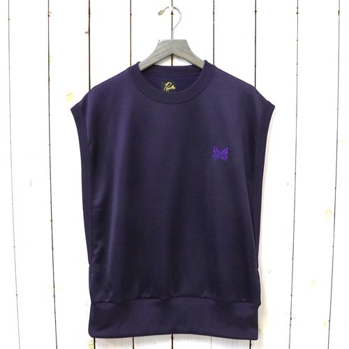 NeedlesSleeveless Tee-C/PE Bright Jersey(Eggplant)