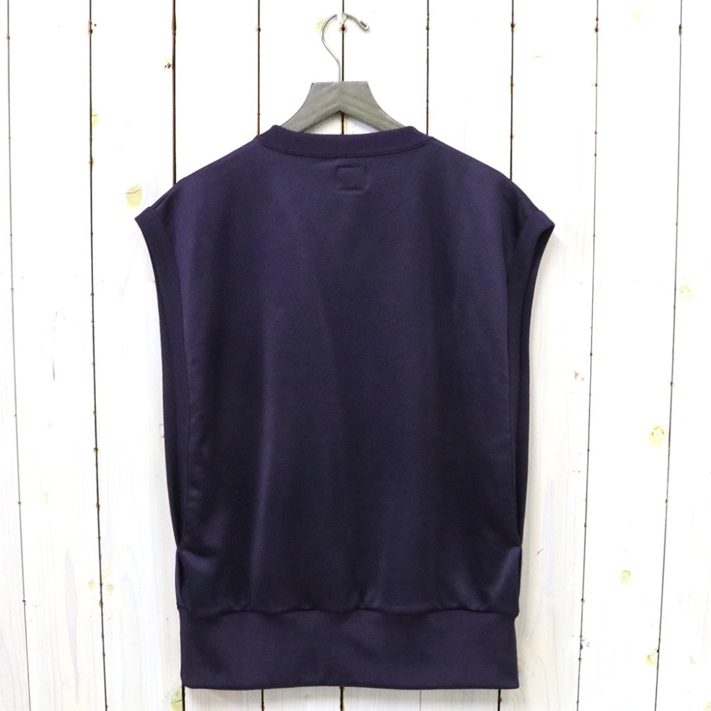 Needles (ニードルズ)『Sleeveless Tee-C/PE Bright Jersey』(Eggplant