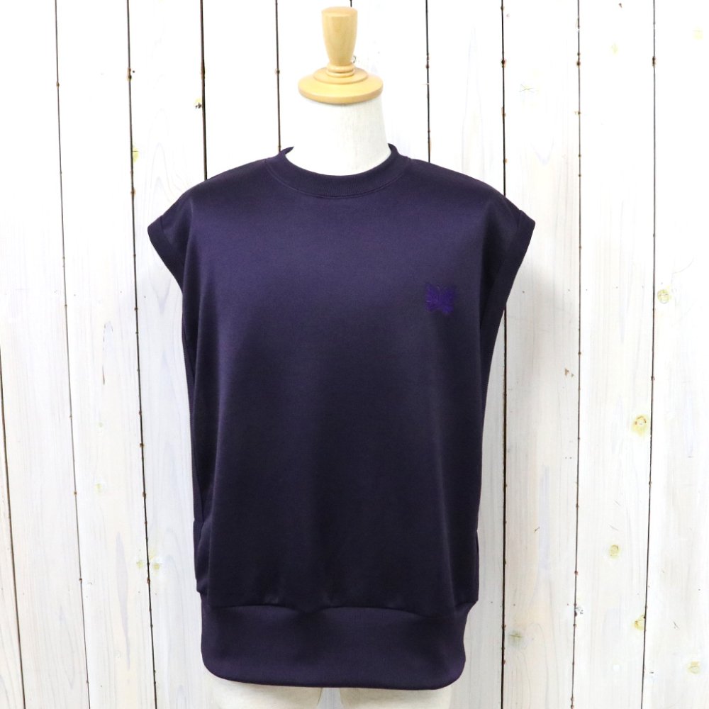 Needles (ニードルズ)『Sleeveless Tee-C/PE Bright Jersey』(Eggplant