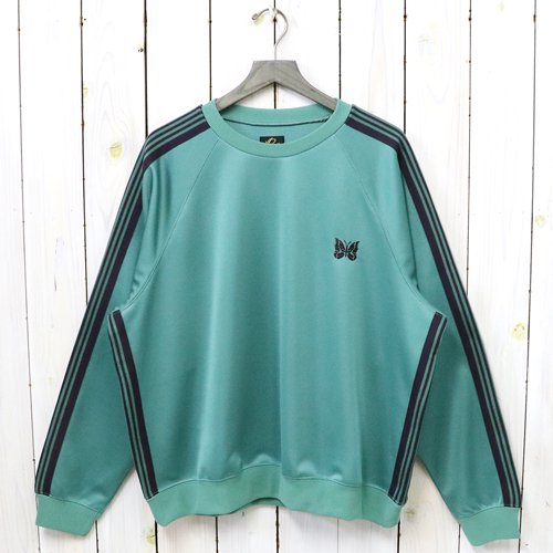 Needles (ニードルズ)『Track Crew Neck Shirt-Poly Smooth』(Emerald