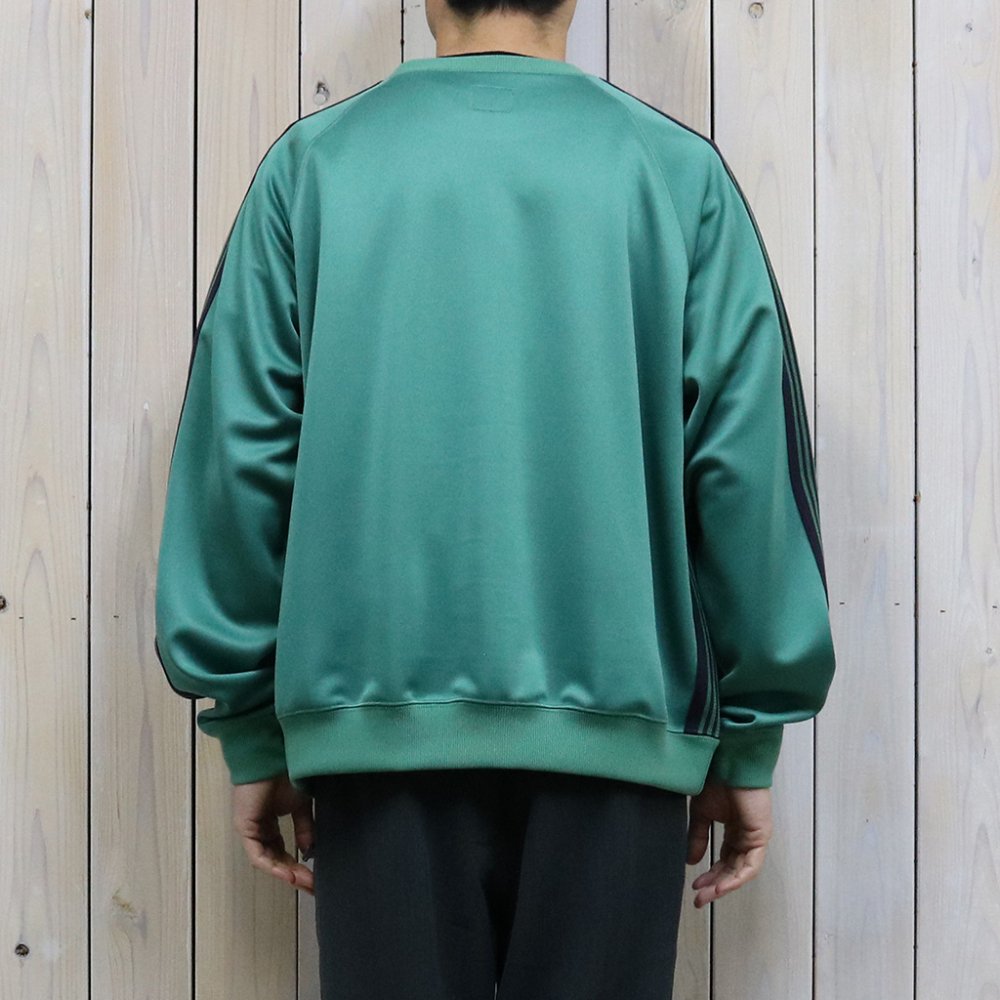 Needles (ニードルズ)『Track Crew Neck Shirt-Poly Smooth』(Emerald