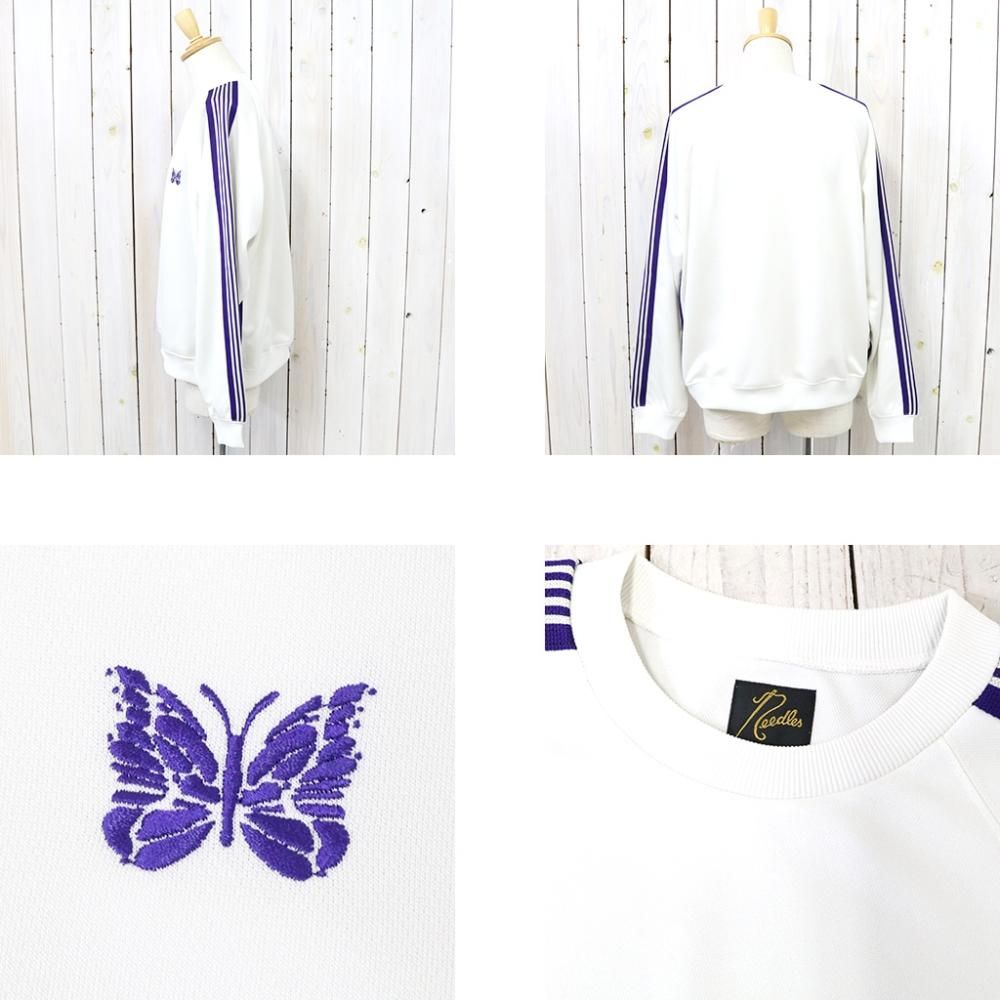 Needles (ニードルズ)『Track Crew Neck Shirt-Poly Smooth