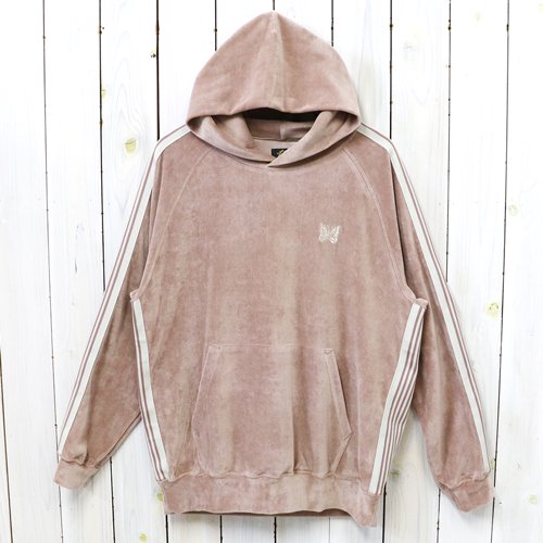 NeedlesTrack Hoody-C/PE Velour(Old Rose)