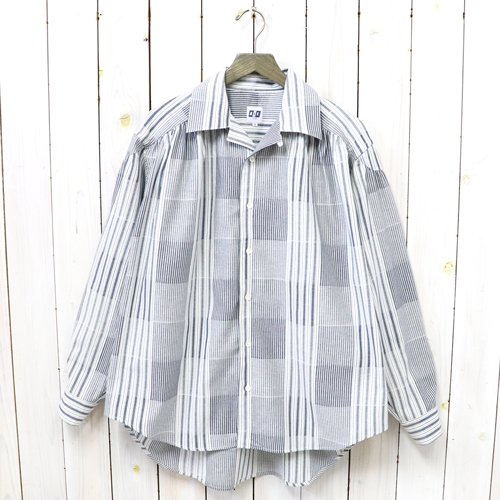 AiE (エーアイイー)『Painter Shirt-Cotton Dobby Stripe』- REGGIE