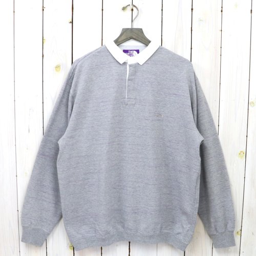 THE NORTH FACE PURPLE LABEL『Rugby Sweatshirt』(Mix Gray)