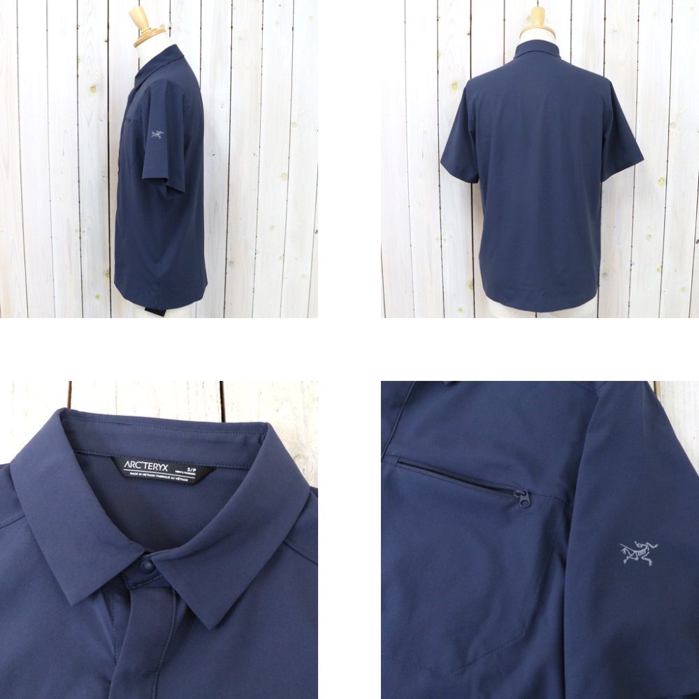 ARC'TERYX (アークテリクス)『Skyline SS Shirt』(Black Sapphire