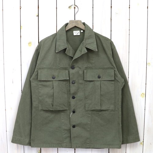 orSlowUS ARMY M-43 HBT JACKET(ARMY GREEN)