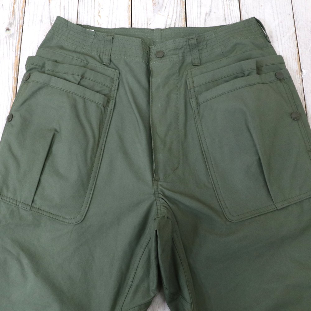 SASSAFRAS (ササフラス)『OVERGROWN HIKER PANTS(BAFU CLOTH)』(OLIVE) - REGGIE ショップ 通販