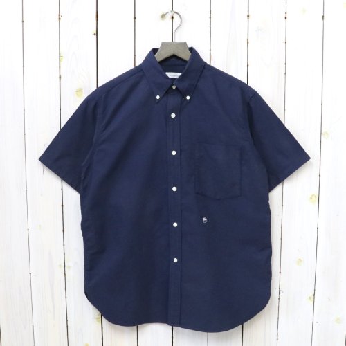 nanamica (ナナミカ)『Button Down Wind H/S Shirt』(Navy) - REGGIE