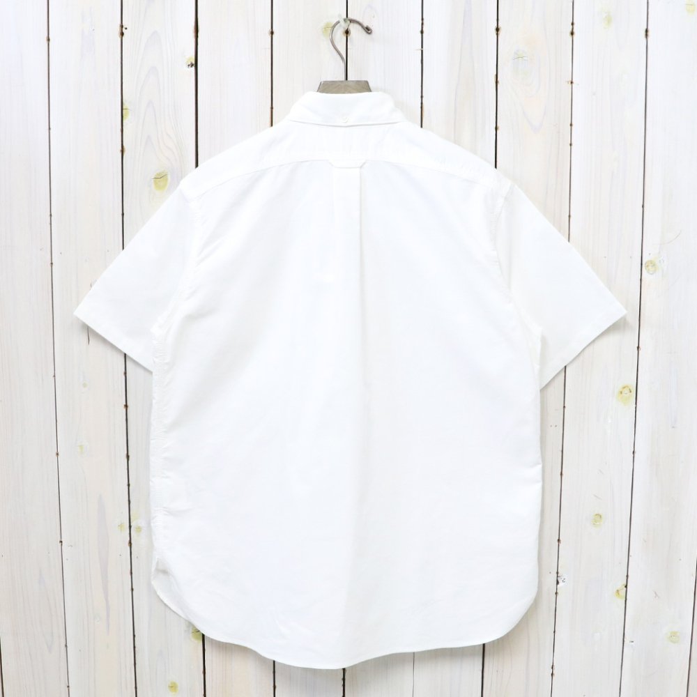 nanamica (ナナミカ)『Button Down Wind H/S Shirt』(White) - REGGIE