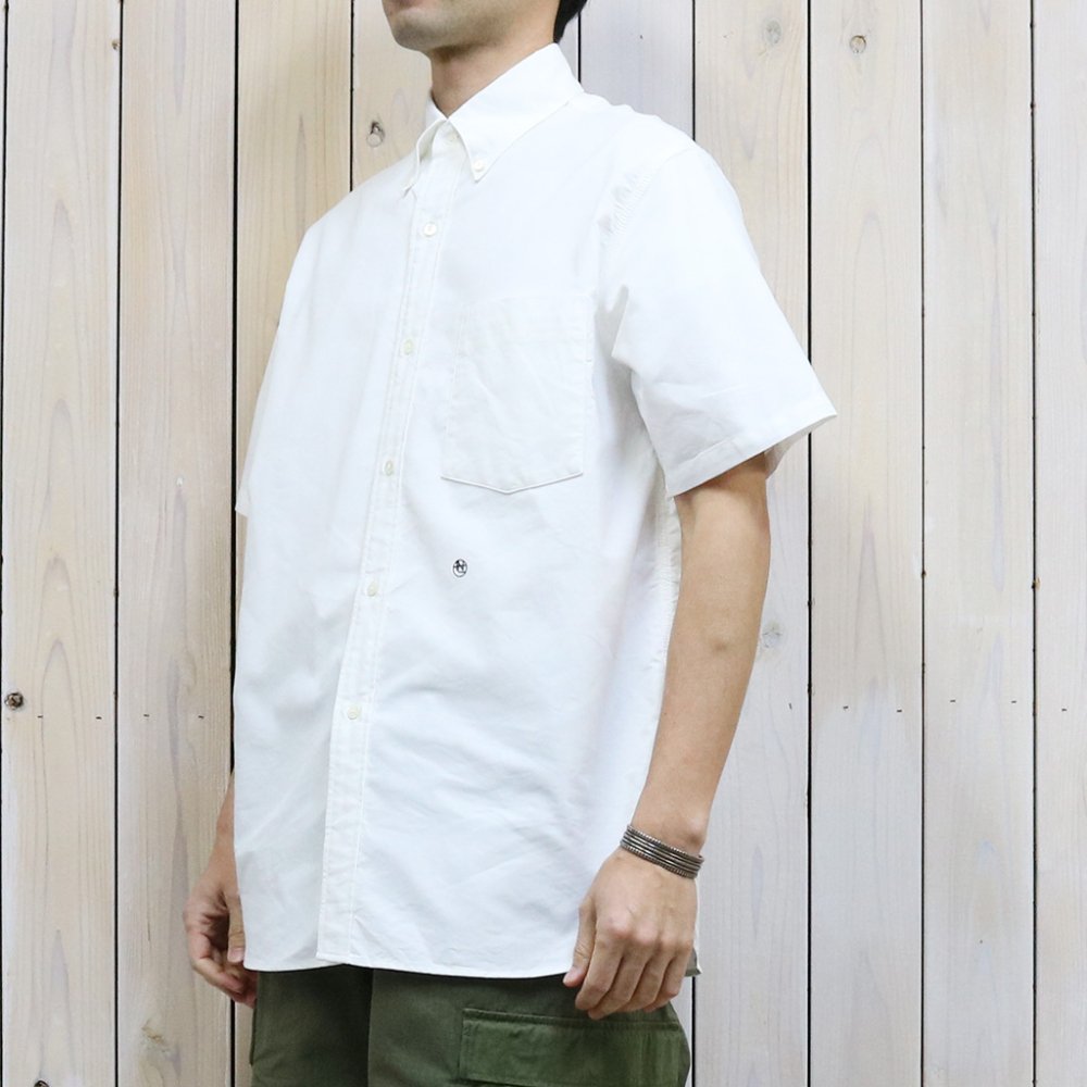 nanamica (ナナミカ)『Button Down Wind H/S Shirt』(White) - REGGIE