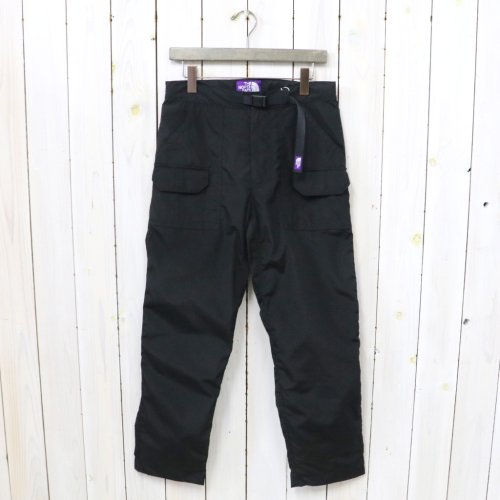 THE NORTH FACE PURPLE LABEL (ザ ノースフェイスパープルレーベル)『Polyester Wool Ripstop Trail  Pants』(Black) - REGGIE ショップ 通販