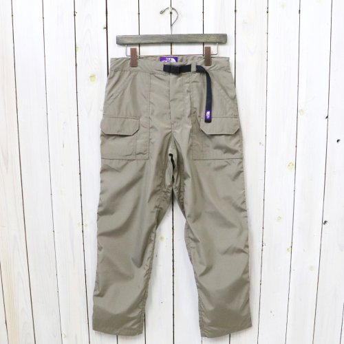 THE NORTH FACE PURPLE LABEL (ザ ノースフェイスパープルレーベル)『Polyester Wool Ripstop  Trail Pants』(Beige) - REGGIE ショップ 通販