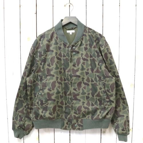 ENGINEERED GARMENTSAviator Jacket-Camo 6.5oz Flat Twill