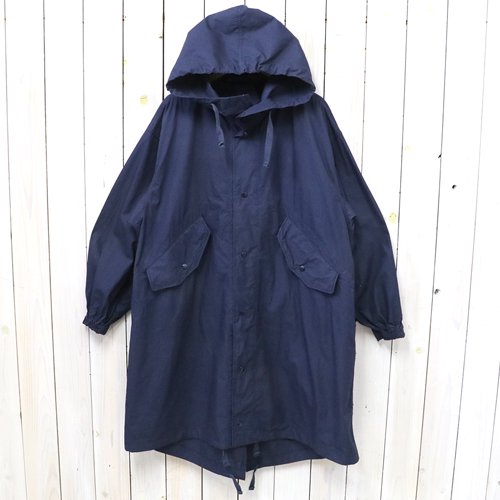 ENGINEERED GARMENTS (エンジニアド ガーメンツ)『Highland Parka-Cotton Duracloth  Poplin』(Navy) - REGGIE ショップ 通販