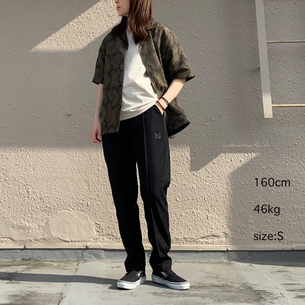 Needles (ニードルズ)『W.U. Pant-PE/R/PU Cavalry Twill』(Black