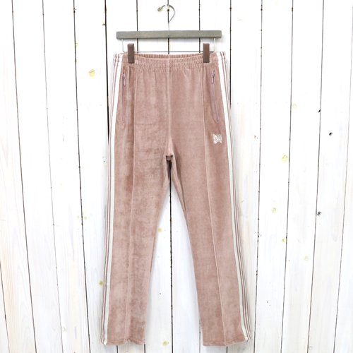 NeedlesNarrow Track Pant-C/PE Velour(Old Rose)