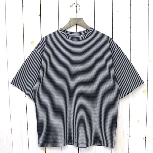 Kaptain SunshineHard Twisted Border Jersey S/S Tee(BLACK BORDER)