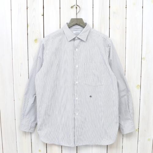 9,240円nanamica RegularCollar Stripe Wind Shirt