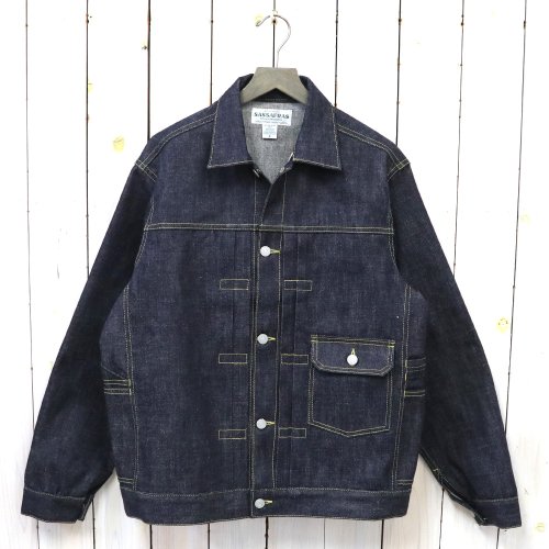 SASSAFRASGARDENER JACKET(14oz DENIM)(INDIGO)