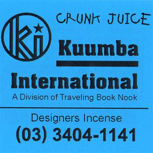 KUUMBAincense(CRUNK JUICE)