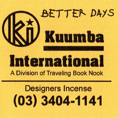 KUUMBAincense(BETTER DAYS)