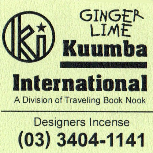 KUUMBAincense(GINGER LIME)