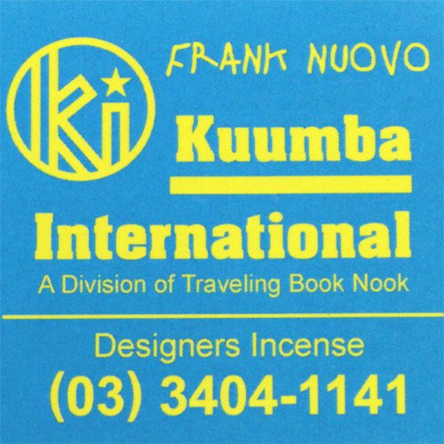 KUUMBAincense(FRANK NUOVO)