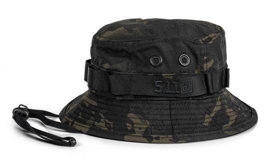 5.11 ファイブイレブン タクティカル Boonie Hat　ブーニーハット　マルチカムブラック