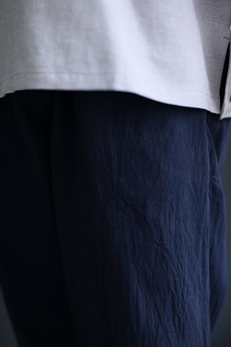 伊勢木綿 20/20 麻混 宮中裾(きゅうちゅうすそ)/濃紺(の 伊勢木綿 20/20 麻混 宮中裾(きゅうちゅうすそ)/濃紺(の