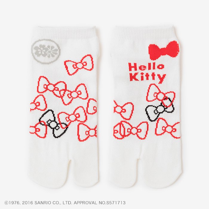 足袋下（踝丈）／Hello Kitty×SOU・SOU 【女性用】 - SOU・SOU netshop　（ソウソウ）　-　『新しい日本文化の創造』
