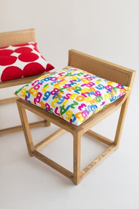 sousou 座布団カバー　畑 大　平織り21番手 3枚セット 平織り21番手 クッション（座布団）カバー／畑 大（はたけ だい