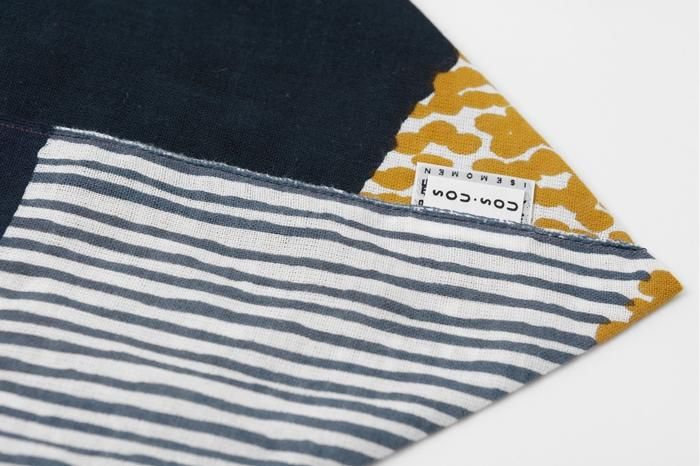 伊勢木綿 小巾折／東山三十六峰 黄金畑（ひがしやまさんじゅうろ