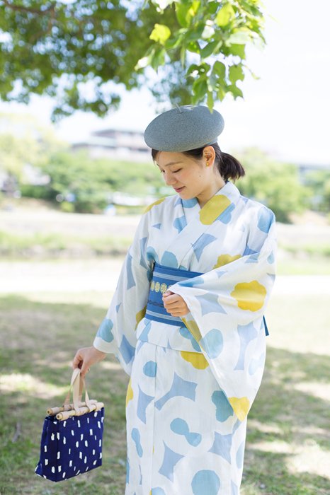 今年も話題の SOU・SOU×京都丸紅 浴衣／可憐（かれん） 颯（はやて