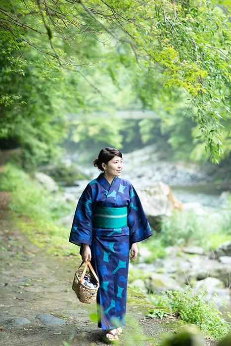 SOU・SOU×京都丸紅 浴衣／可憐（かれん） 楚（そ） - SOU・SOU