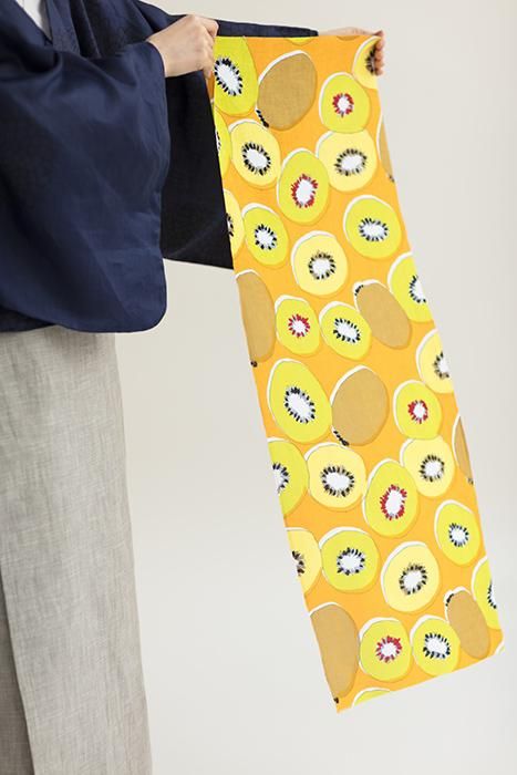 伊勢木綿 textile手ぬぐい／キウイ - SOU・SOU netshop